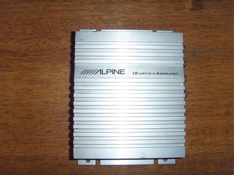 SUKERDAN: AMPLIFICADOR ALPINE 4 CANALES