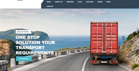 Best Logistics Html Templates Free Website Themes