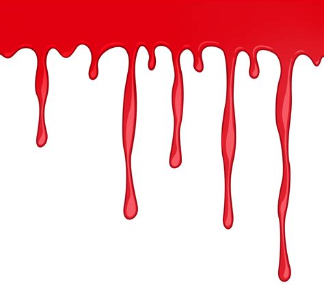 blood dripping drawing