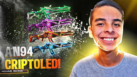 NOVAS AN94 CRIPTOLED NO FREE FIRE MOBILADOR AO VIVO X1 DOS CRIA