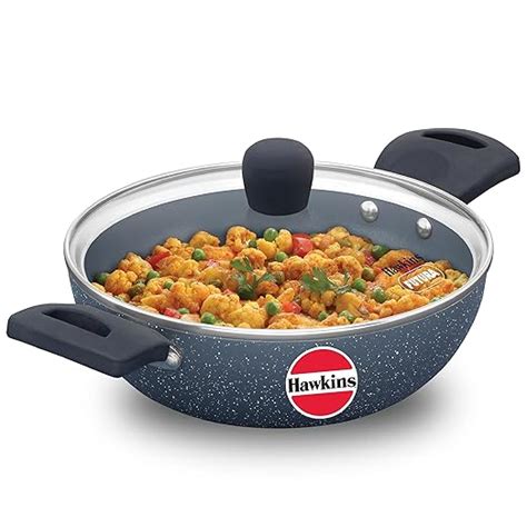 Buy Hawkins Ceramic Nonstick 1 75 Litre Deep Kadhai Induction Deep Fry