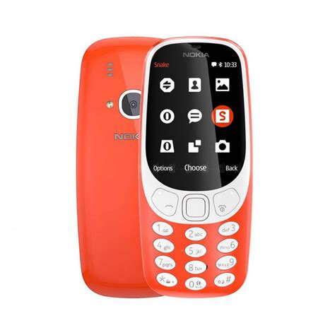 Nokia 3310 Dual Sim Warm Red на добра цена от Мовен