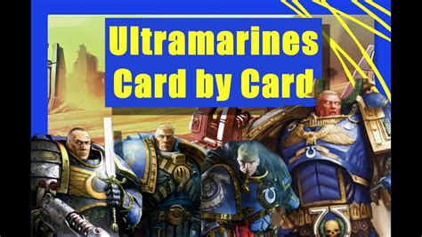 Horus Heresy Legions Card By Card Reboot Ultramarines Youtube