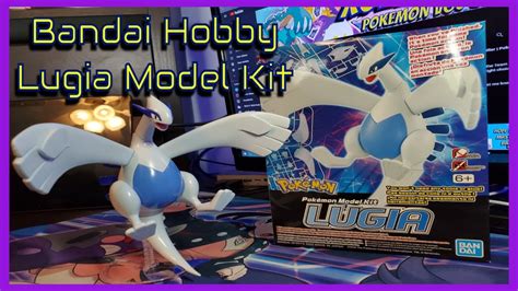 Lugia Model Kit By Bandai Hobby Pok Mon Unboxing And Set Up Youtube