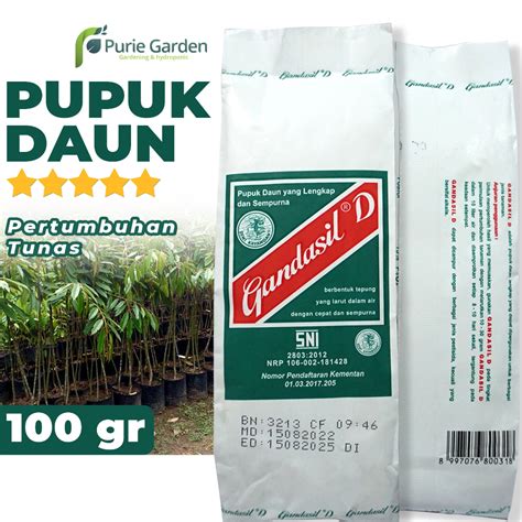 Jual CUCI GUDANG Pupuk Daun Pertumbuhan Tunas Gandasil D 100gr Ori