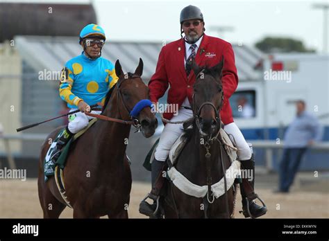 Hot Springs Arkansas USA 11th Apr 2015 American Pharoah With Jockey Victor Espinoza Aboard