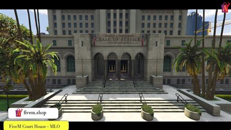 Fivem Court House Mlo City Hall Mlo Fivem Fivem Court Youtube