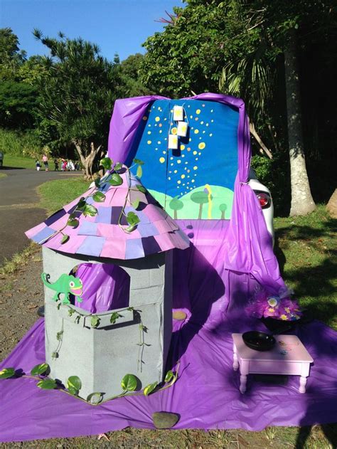 Tangled Rapunzel Inspired Trunk Or Treat My Sister I Created