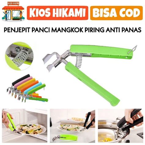 Jual Penjepit Panci Mangkok Piring Anti Panas Capitan Makanan Panas