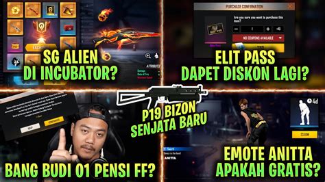 Bocoran Incubator Sg M Elite Pass Diskon Budi Gaming Pensi Ff