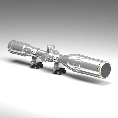 Sniper Scope 40x 3D Model - TurboSquid 1375123