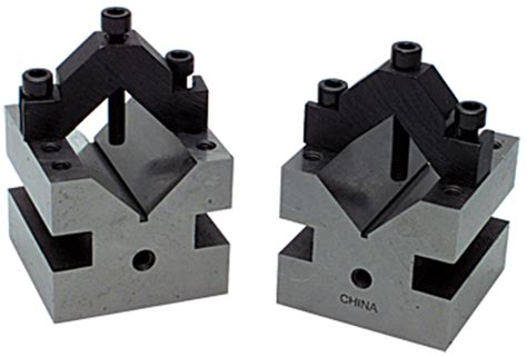 Precise Ultra Precision V Block And Clamp Set 3 X 4 X 3 Vbs 04