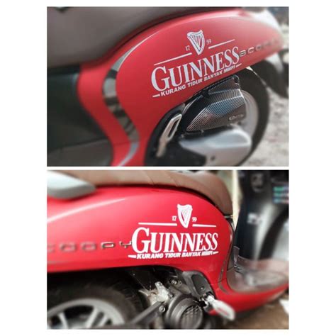 Jual STICKER COSTUM GUINNESS STICKER CUTTING Shopee Indonesia