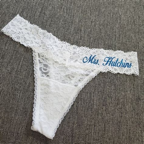Custom Lingerie Bride Etsy
