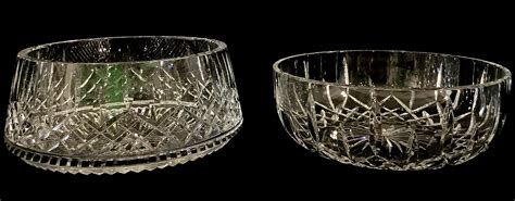 Lot - (2pc) Waterford Crystal Bowls