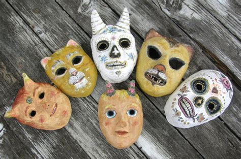 Paper Mache Mask Cat / Animal Mask / Carnival Mask - Etsy