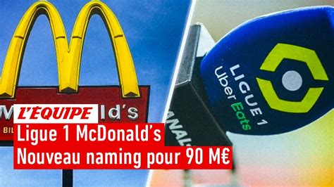 Ligue 1 McDonald s Faut il retenir la marque associée à la malbouffe