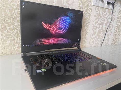 Ноутбук Asus rog strix scar 3, игровой, 17.3", 1 500 Гб, 32 гб, 2,6 ГГц ...