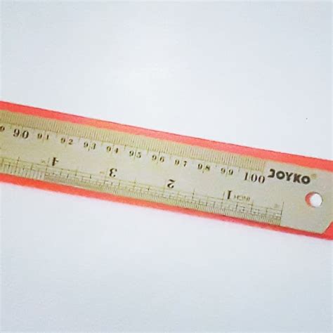 Jual Penggaris Besi Stainless Steel Ruler Joyko 100 Cm 1 Meter