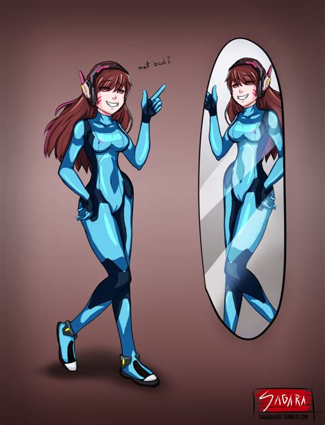 D Va Cosplaying Overwatch By Sagaraart Hentai Foundry