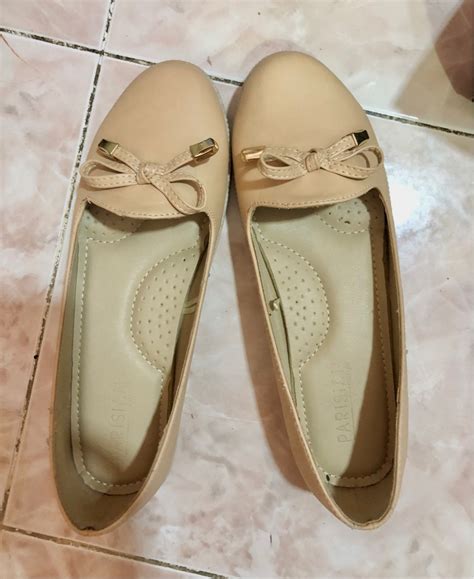 Parisian Nude Doll Shoes Women S Fashion Footwear Flats Sandals On Carousell