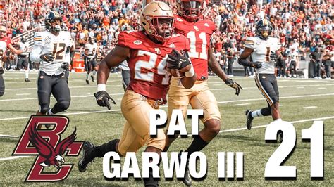 21 Boston College Rb Pat Garwo Iii 2022 Acc Top 25 Returning Players