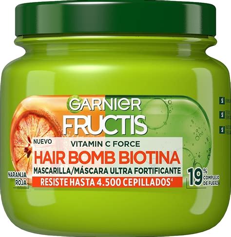 Garnier Fructis Vitamin C Force Hair Bomb Biotin Mask - Маска для волос ...