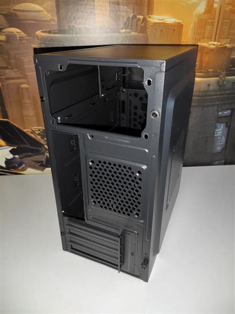 Корпус Minitower ExeGate BAA-113U mATX, без БП, черный EX292351RUS ...