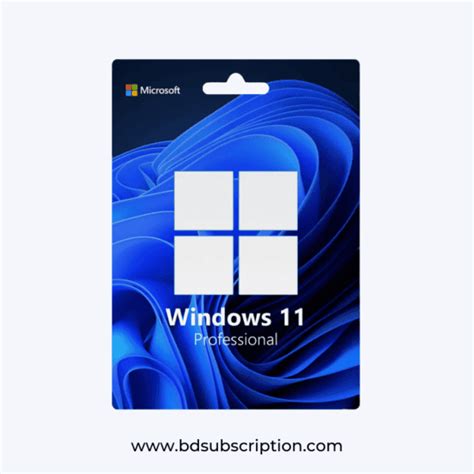 Windows 11 Pro License Key - BD Subscription
