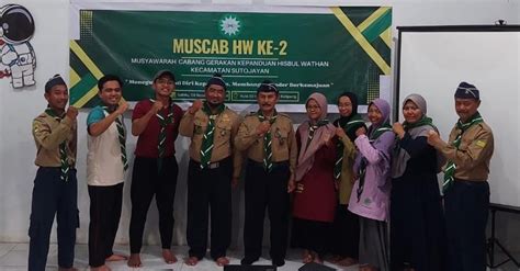 Musycab Hw Sutojayan Meneguhkan Jati Diri Kepanduan Membangun Kader