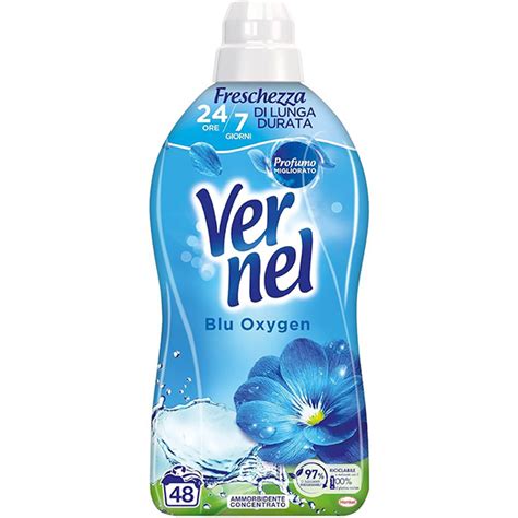 Vernel Blu Oxygen Ammorbidente Lavatrice Concentrato Profumato 1 2