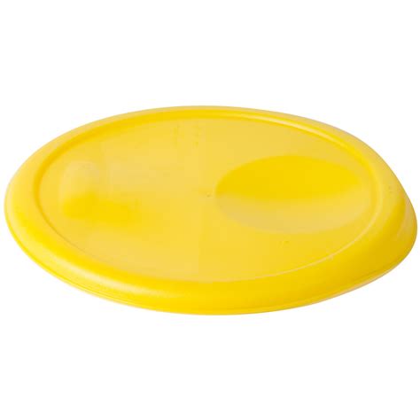 Rubbermaid Fg572500yel Yellow Lid For 6 8 Qt Round Food Storage