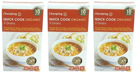 Amazon Pack Clearspring Quick Cook Organic Grains