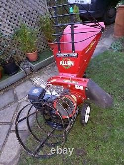 Allen Mighty Mac Hp Briggs And Stratton Powered Petrol Chipper Shredder