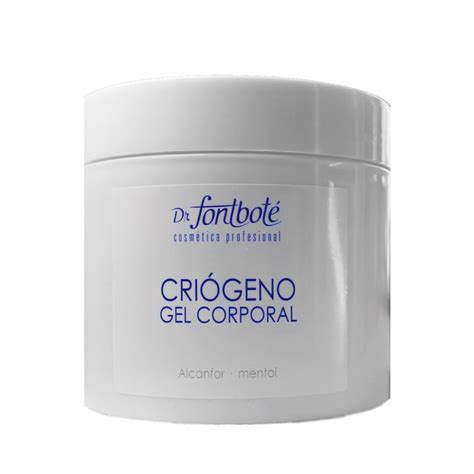 Yeso terapia facial corporal reductiva criogel Fontboté Cosmeticaval