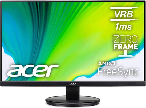 Amazon.com: Acer KB272HL Hbi 27” Full HD (1920 x 1080) Monitor with AMD ...
