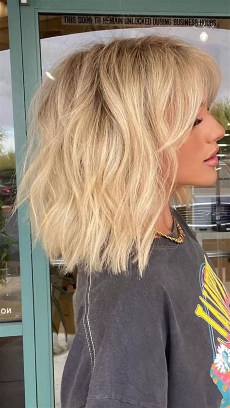 Fall And Winter Hair Color Fall Hair Styles Blonde Hair Blond Hair Short Hair Cut Hair
