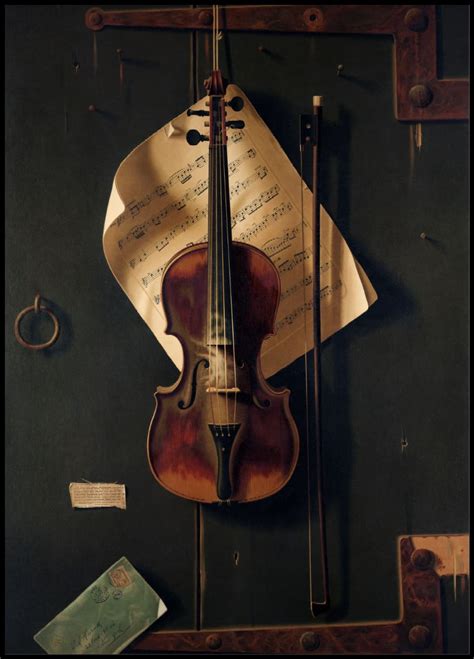 The Violin Poster Posteryard Snygga Posters Online