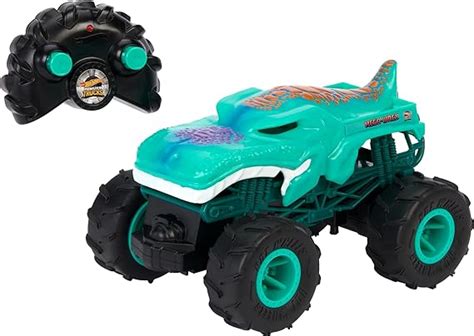 Amazon Hot Wheels Monster Trucks Toy RC Remote Control Mega Wrex In Scale With All