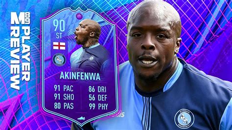 End Of An Era Akinfenwa Player Review Fifa 22 Player Reviews Youtube