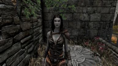 Davriella Female Dark Elf Follower At Skyrim Special Edition Nexus