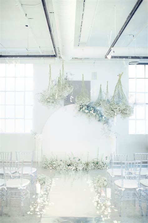 Romantic Glam Ice Blue Wedding Ideas | Glamour & Grace