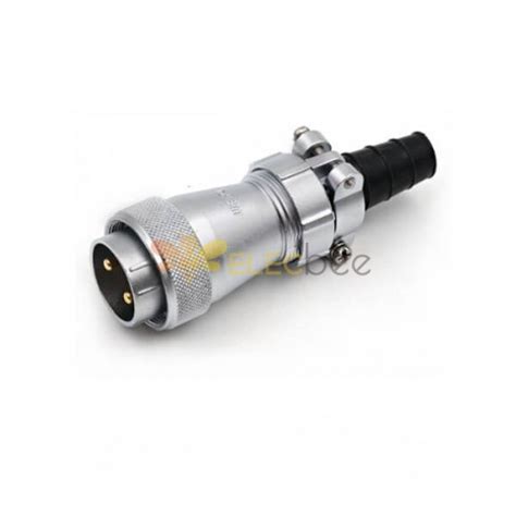 WF28 2pin Aviation Circular Connector TI ZM Male Plug And Female Socket