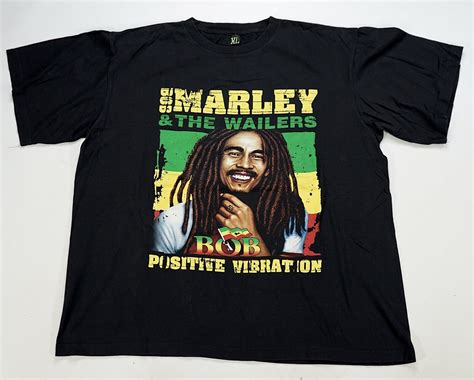 Rare Vintage Bob Marley The Wailers Positive Vibrat Gem