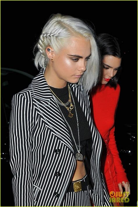 Cara Delevingne Shows Off Platinum Blonde Braided Bob Photo Photo Gallery Just