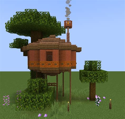 Small Minecraft Jungle tree-house : r/Minecraftbuilds