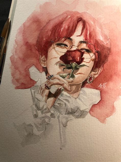 Pin By Colo Red Kpop On Anime K Pop Bts Fanart Bts Drawings Kpop Fanart