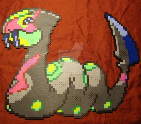 Shiny Seviper by Meltpixel on DeviantArt