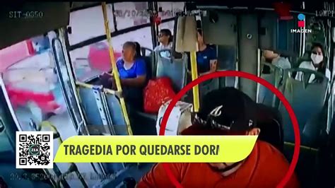 Chofer De Transporte Urbano En Hermosillo Se Queda Dormido Y Atropella