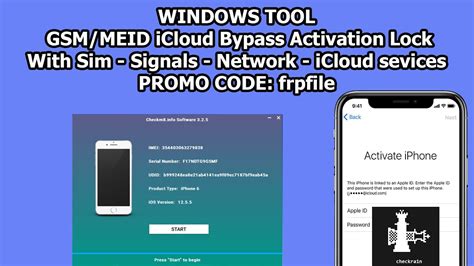 Windows Icloud Tool Bypass Icloud Activation Lock Gsm Meid With Sim